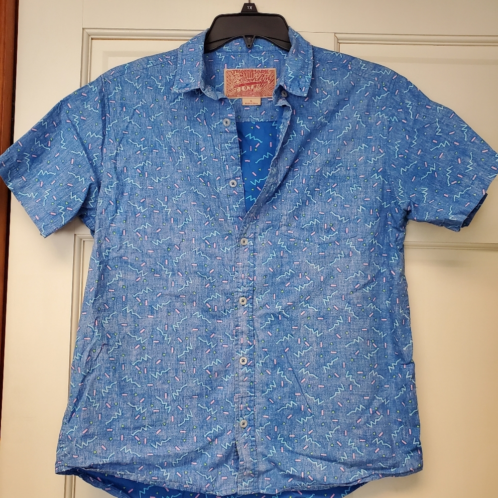 Wild vintage squiggle print shirt